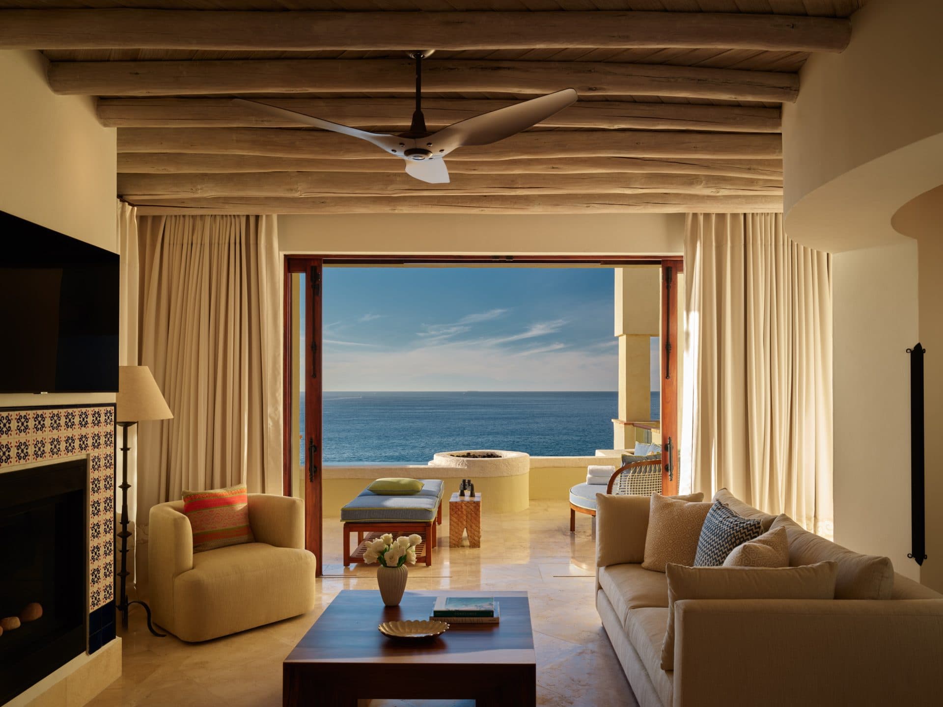 Suite interior with ocean view