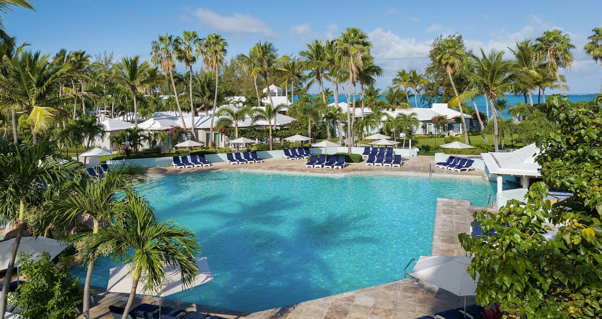 Pools and grounds at Beaches Turks and Caicos Resort Villages and Spa