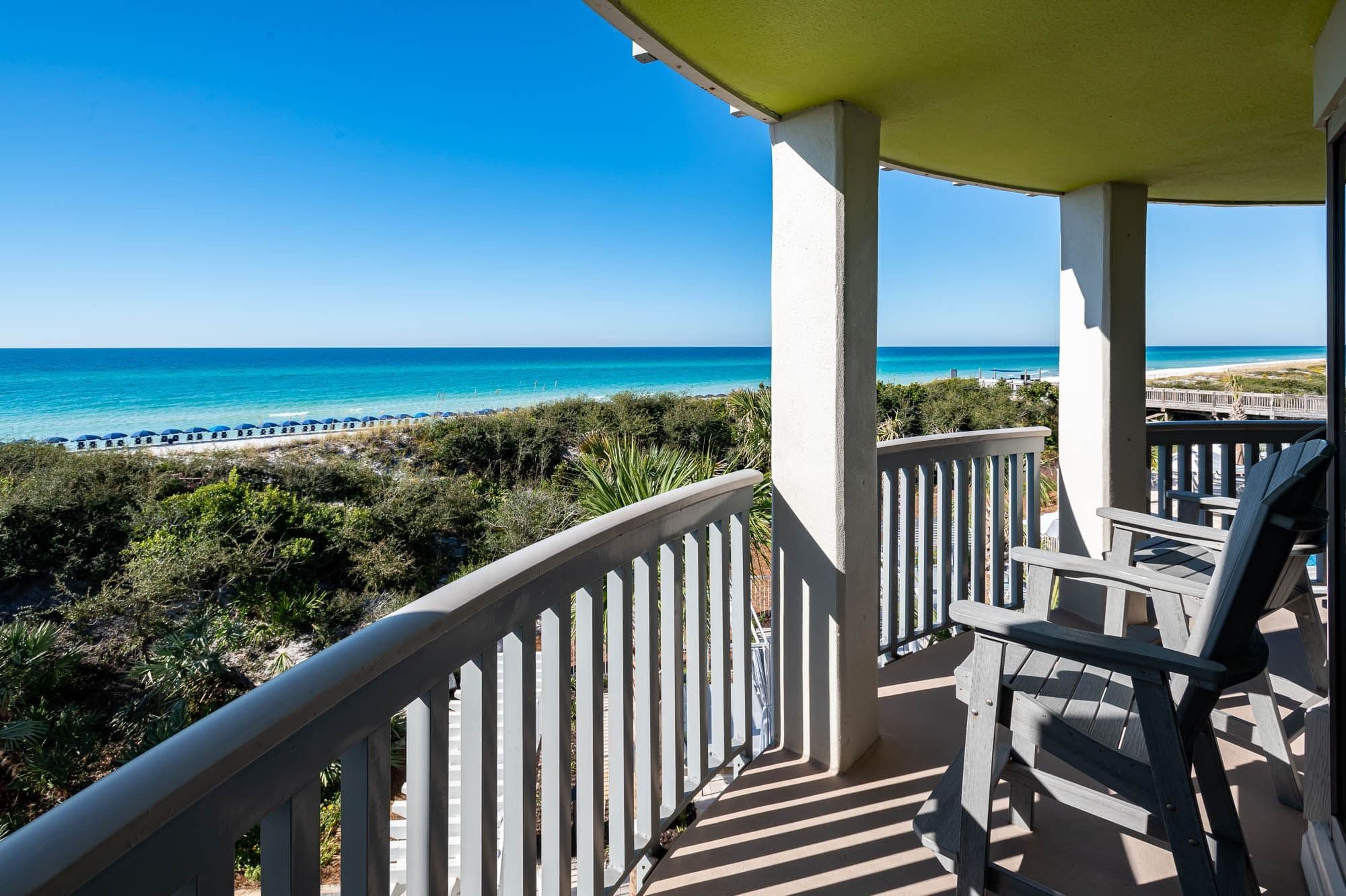 WaterColor Inn guest room interior with coastal design