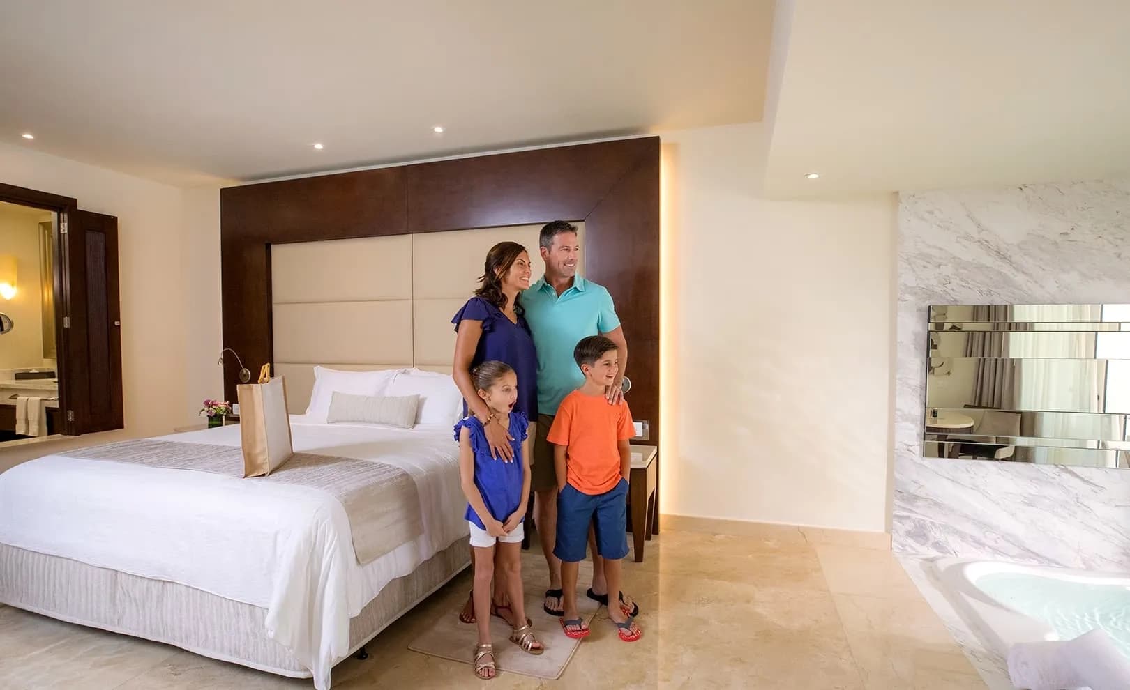 Family swim-up suite at Moon Palace The Grand Cancun